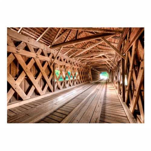 Foto tapeta - Wooden Bridge 300x210 Cijena