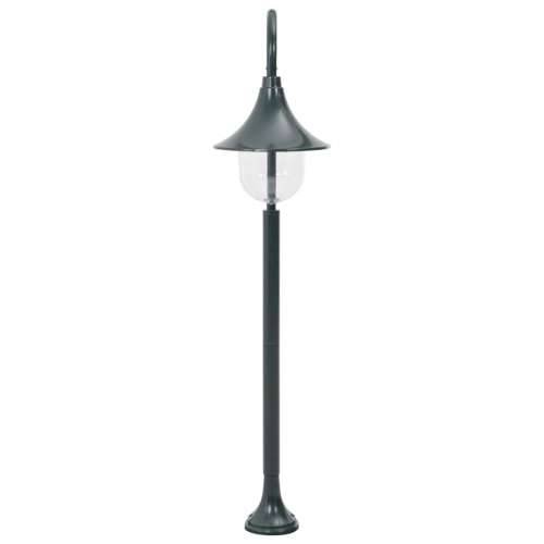 Vrtna stupna svjetiljka od aluminija E27 120 cm tamnozelena Cijena