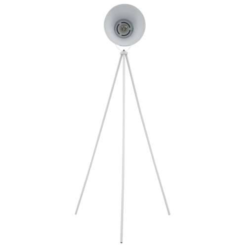 Podna svjetiljka s tronošcem metalna bijela E27 Cijena