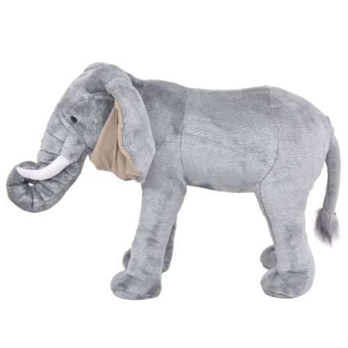 Samostojeći plišani slon sivi XXL Cijena