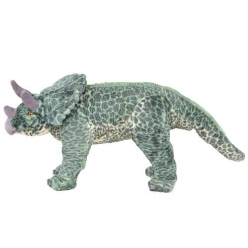 Samostojeći plišani dinosaur triceratops zeleni XXL Cijena