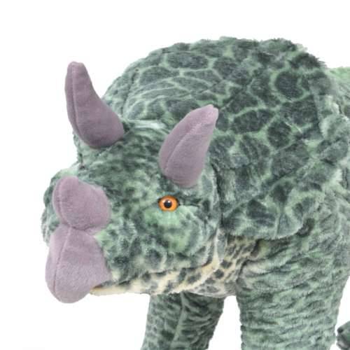 Samostojeći plišani dinosaur triceratops zeleni XXL Cijena