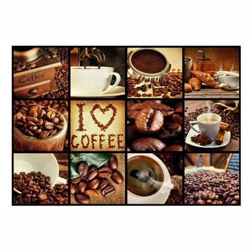 Foto tapeta - Coffee - Collage 250x175 Cijena