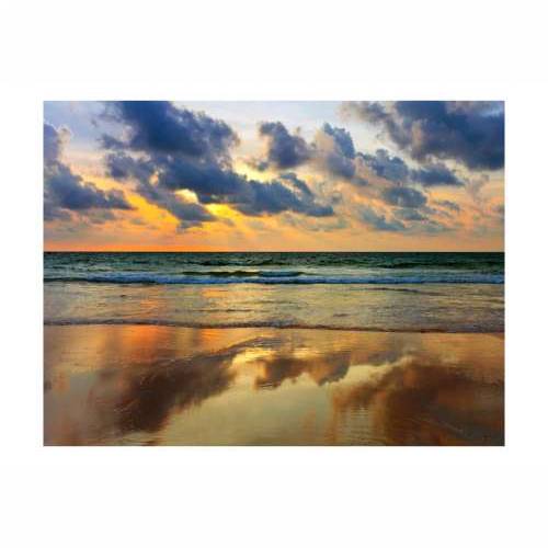 Foto tapeta - Colorful sunset over the sea 200x154 Cijena