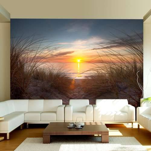 Foto tapeta - Sunset over the Atlantic Ocean 200x154 Cijena