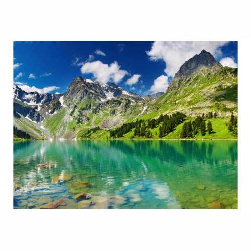 Foto tapeta - Mountain lake 200x154 Cijena