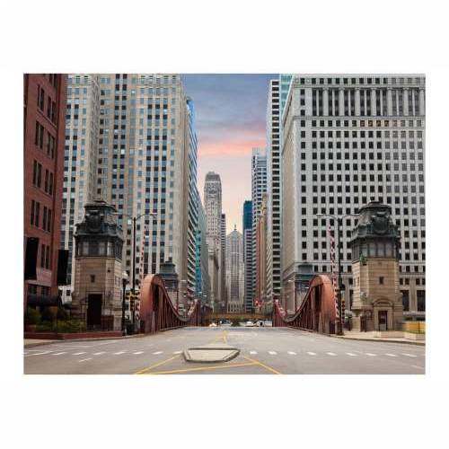 Foto tapeta - Chicago street 200x154 Cijena
