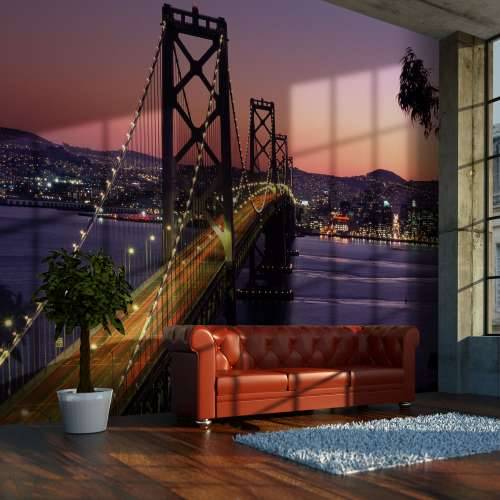 Foto tapeta - Charming evening in San Francisco 250x193 Cijena