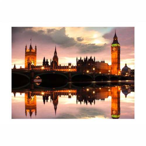 Foto tapeta - Big Ben in the evening, London 200x154 Cijena
