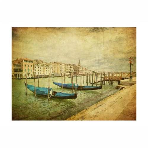 Foto tapeta - Grand Canal, Venice (Vintage) 200x154 Cijena