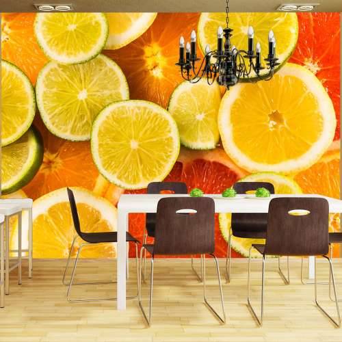 Foto tapeta - Citrus fruits 200x154 Cijena