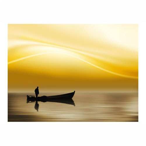 Foto tapeta - Fishing at sunset 200x154 Cijena