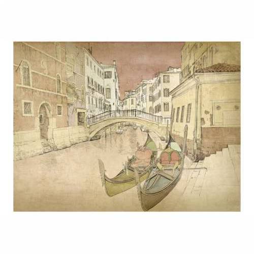 Foto tapeta - Gondolas in Venice 200x154 Cijena