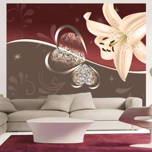 Foto tapeta - Cream lily 300x231