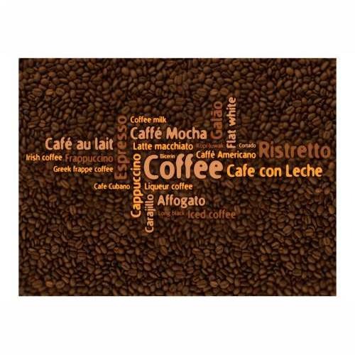 Foto tapeta - Latte, espresso, cappucino… 350x270 Cijena