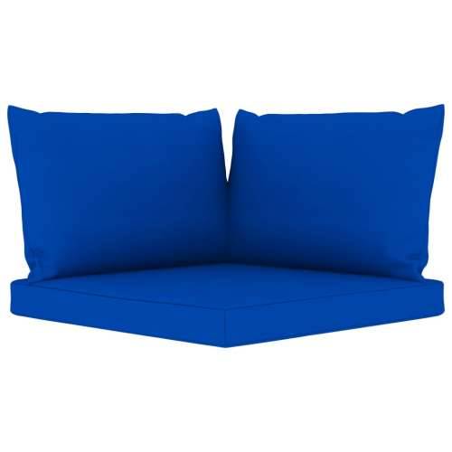 Vrtni četverosjed s plavim jastucima Cijena