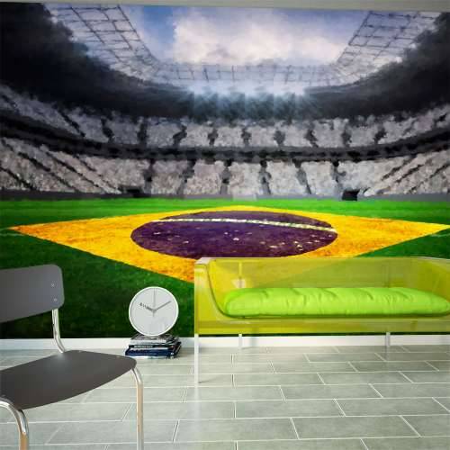 Foto tapeta - Brazilian stadium 200x140 Cijena