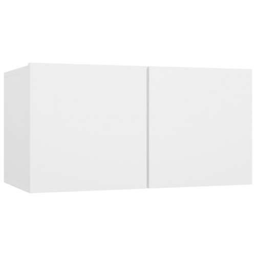 2-dijelni set TV ormarića bijeli od iverice Cijena