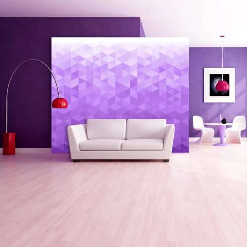 Foto tapeta - Violet pixel 100x70 Cijena