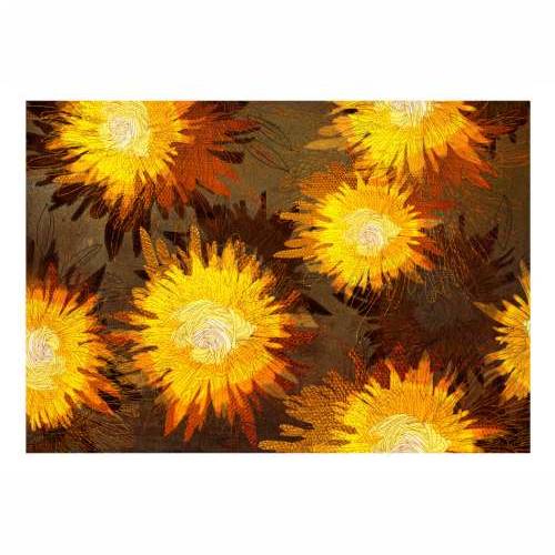 Foto tapeta - Sunflower dance 100x70 Cijena