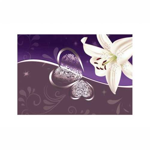 Foto tapeta - Lily in shades of violet 400x280 Cijena