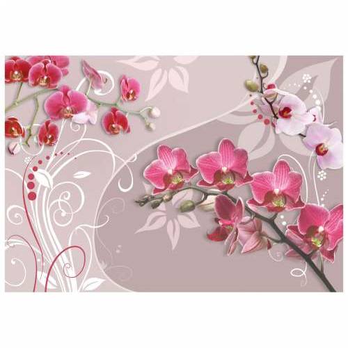 Foto tapeta - Flight of pink orchids 150x105 Cijena