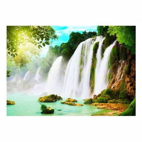 Foto tapeta - The beauty of nature: Waterfall 350x245 Cijena