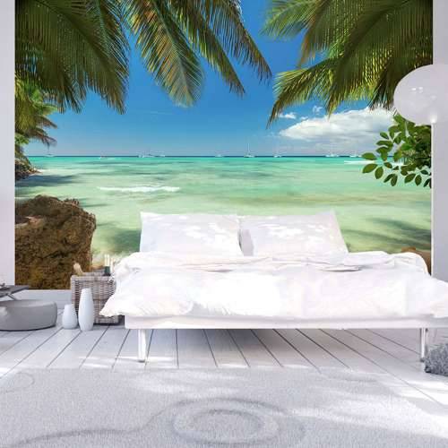 Foto tapeta - Relaxing on the beach 100x70 Cijena