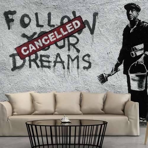 Foto tapeta - Dreams Cancelled (Banksy) 200x140