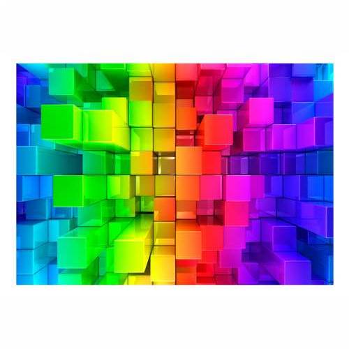 Foto tapeta - Colour jigsaw 200x140 Cijena
