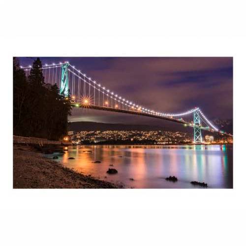 Foto tapeta - Lions Gate Bridge - Vancouver (Canada) 450x270 Cijena
