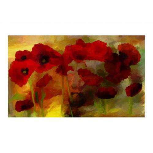 Foto tapeta - Poppies in warm tone 450x270 Cijena