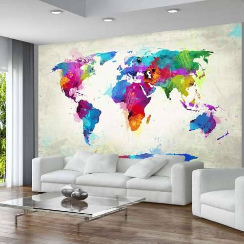 Foto tapeta - The map of happiness 450x270