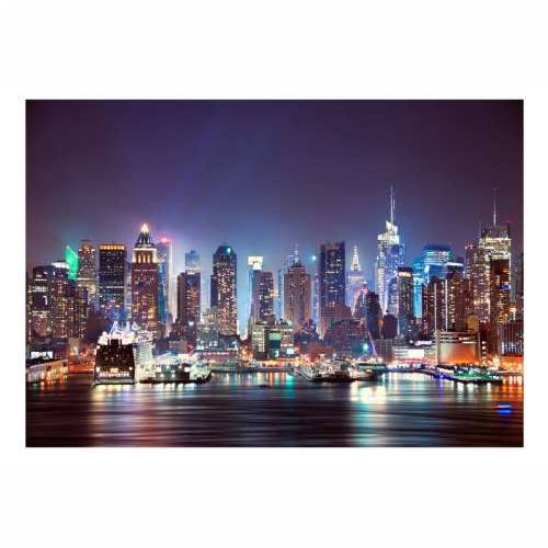 Foto tapeta - Night in New York City 250x175 Cijena