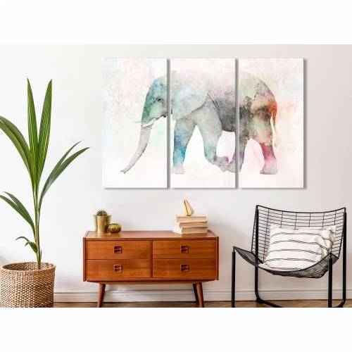 Slika - Painted Elephant (3 Parts) 120x80 Cijena