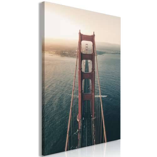 Slika - Golden Gate Bridge (1 Part) Vertical 40x60 Cijena