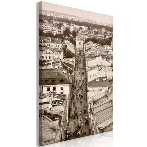 Slika - Cracow: Florianska Street (1 Part) Vertical 40x60 Cijena