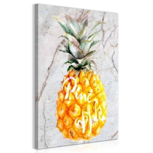 Slika - Pineapple and Marble (1 Part) Vertical 40x60