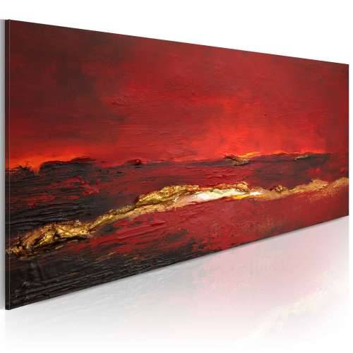 Ručno slikana slika - Redness of the ocean 100x40 Cijena