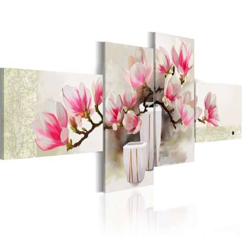 Ručno slikana slika - Fragrance of magnolias 100x45 Cijena