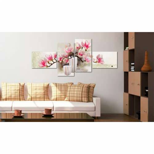 Ručno slikana slika - Fragrance of magnolias 100x45 Cijena