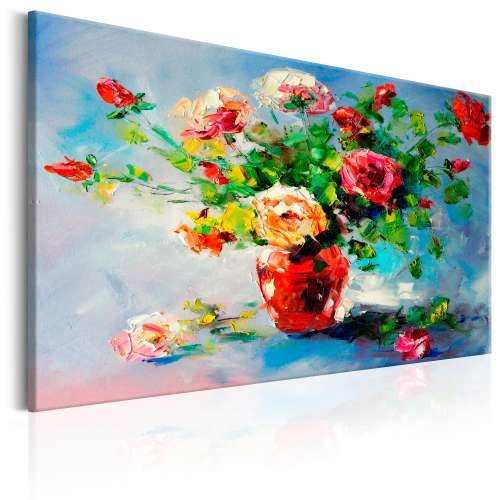 Ručno slikana slika - Beautiful Roses 60x40 Cijena