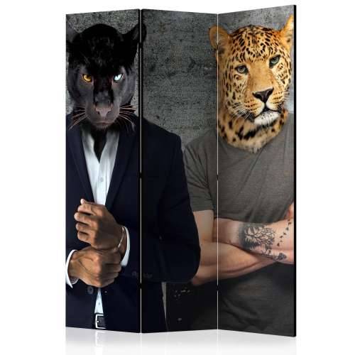 Paravan u 3 dijela - Different Faces [Room Dividers] 135x172 Cijena