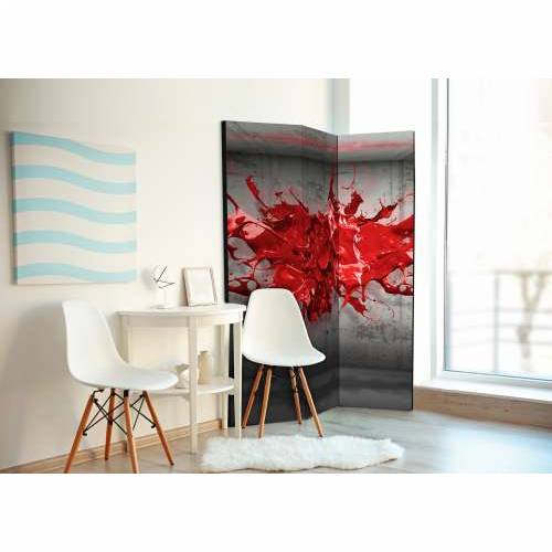 Paravan u 3 dijela - Red Ink Blot [Room Dividers] 135x172 Cijena