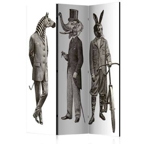 Paravan u 3 dijela - Elegant Zoo [Room Dividers] 135x172 Cijena