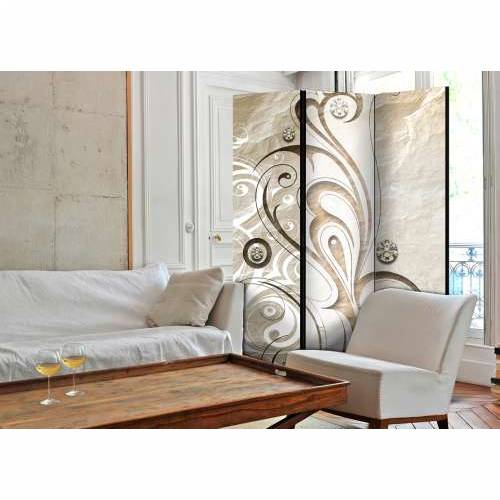 Paravan u 3 dijela - Stone Butterfly [Room Dividers] 135x172 Cijena