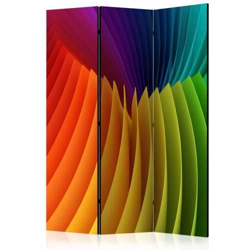 Paravan u 3 dijela - Rainbow Wave [Room Dividers] 135x172 Cijena