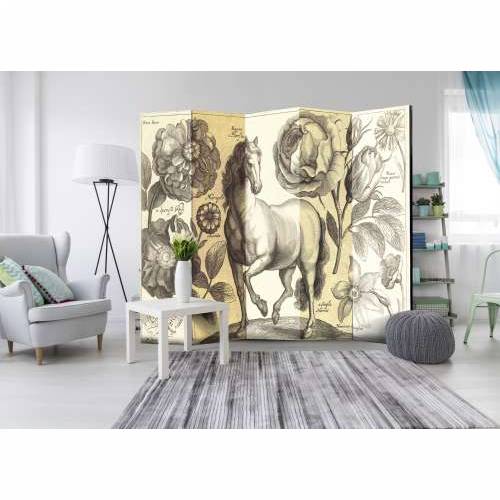 Paravan u 5 dijelova - Horse II [Room Dividers] 225x172 Cijena