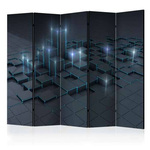 Paravan u 5 dijelova - Black City II [Room Dividers] 225x172 Cijena