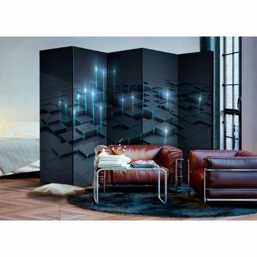Paravan u 5 dijelova - Black City II [Room Dividers] 225x172 Cijena